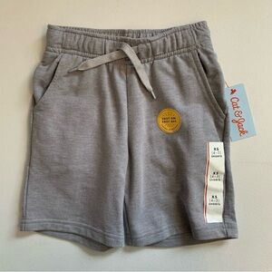 Cat & Jack Gray Pull-On Shorts Boys Size XS (4/5) NWT